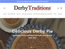 Tablet Screenshot of derbytraditions.com